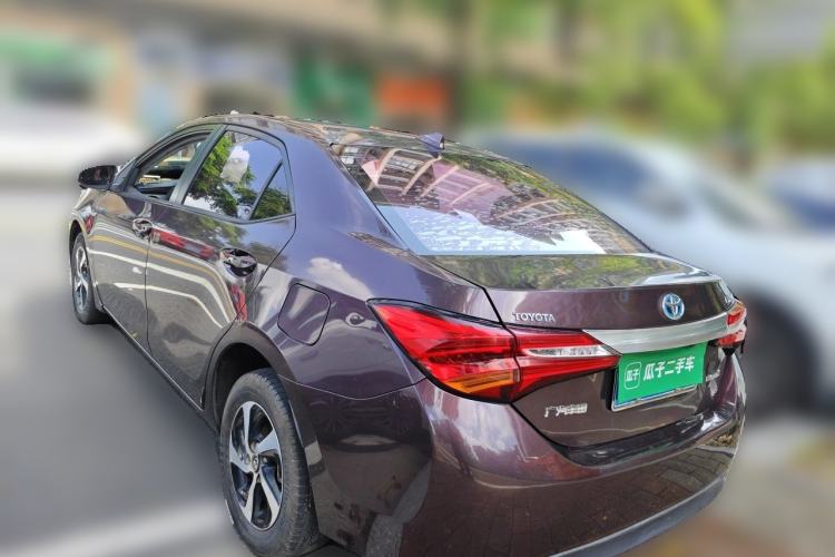 Used Toyota Levin 2017 Revised Dual-Engine 1.8H GS E-CVT Elite Sunroof Version China V Standard Rear Left 45 Deg