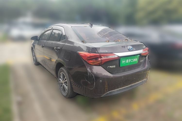 Used Toyota Levin 2017 Revised Dual-Engine 1.8H GS E-CVT Elite Sunroof Version China V Standard Rear Left 45 Deg
