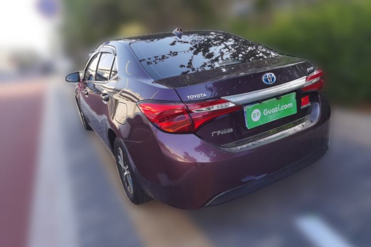 Used Toyota Levin 2017 Revised Dual-Engine 1.8H GS E-CVT Elite Sunroof Version China V Standard Rear Left 45 Deg