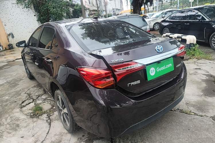 Used Toyota Levin 2017 Revised Dual-Engine 1.8H GS-L E-CVT Leading Edition China V Standard Rear Left 45 Deg