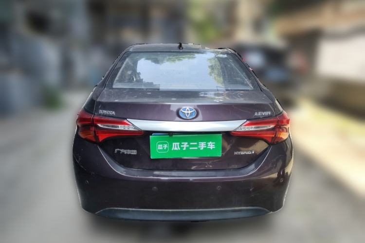Used Toyota Levin 2017 Revised Dual-Engine 1.8H GS E-CVT Elite Sunroof Version China V Standard Rear