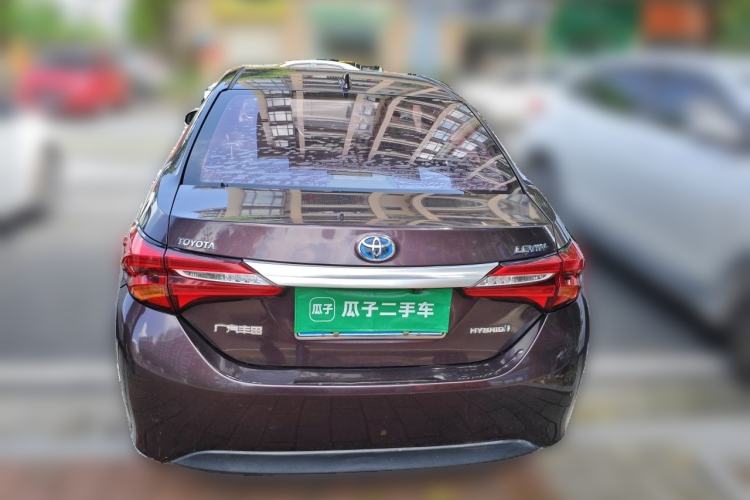 Used Toyota Levin 2017 Revised Dual-Engine 1.8H GS E-CVT Elite Sunroof Version China V Standard Rear