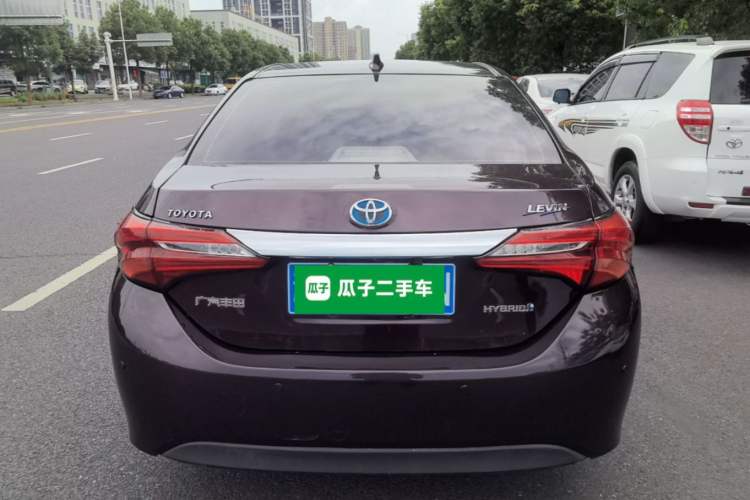 Used Toyota Levin 2017 Revised Dual-Engine 1.8H GS E-CVT Elite Sunroof Version China V Standard Rear