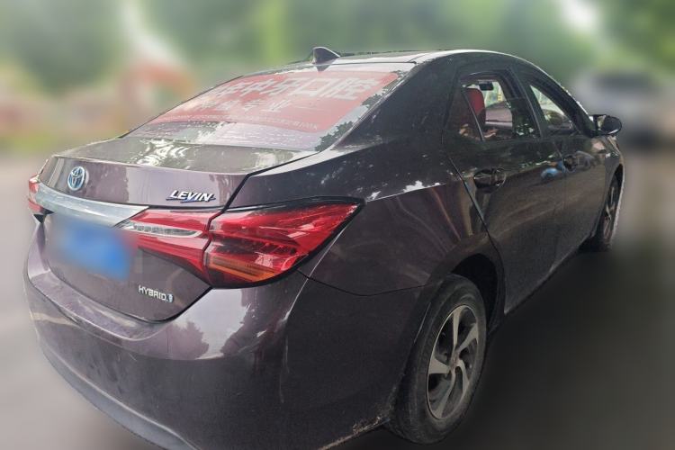 Used Toyota Levin 2017 Revised Dual-Engine 1.8H GS E-CVT Elite Sunroof Version China V Standard Rear Right 45 Deg