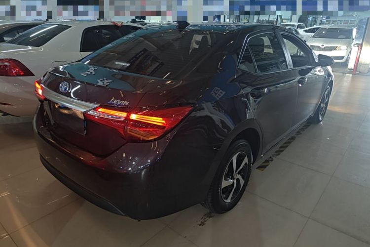 Used Toyota Levin 2017 Revised Dual-Engine 1.8H GS E-CVT Elite Sunroof Version China VI Standard Rear Right 45 Deg