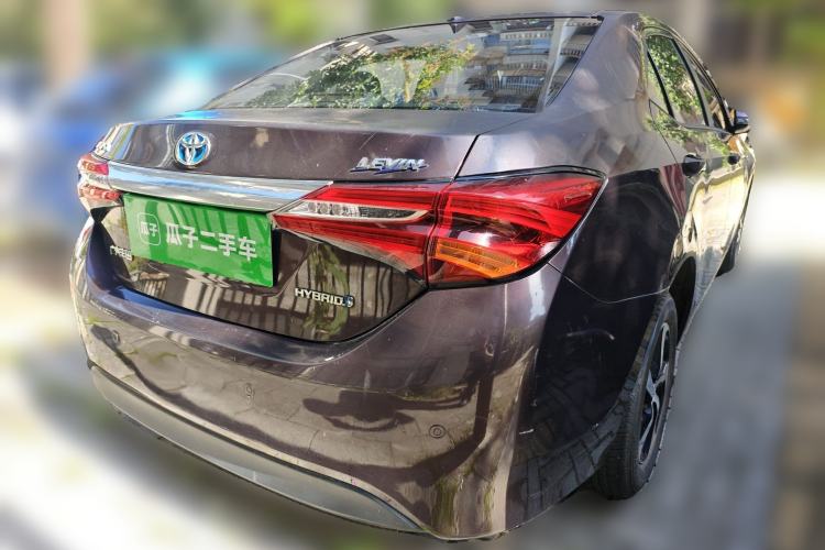 Used Toyota Levin 2017 Revised Dual-Engine 1.8H GS E-CVT Elite Sunroof Version China V Standard Rear Right 45 Deg