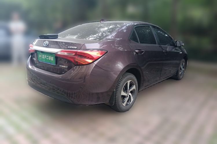 Used Toyota Levin 2017 Revised Dual-Engine 1.8H GS E-CVT Elite Sunroof Version China V Standard Rear Right 45 Deg