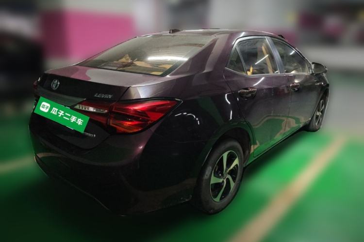 Used Toyota Levin 2017 Revised Dual-Engine 1.8H GS E-CVT Elite Sunroof Version China V Standard Rear Right 45 Deg