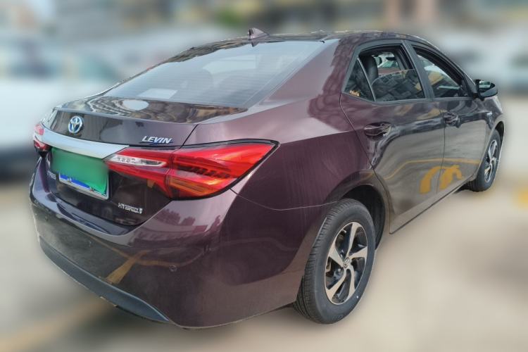 Used Toyota Levin 2017 Revised Dual-Engine 1.8H GS E-CVT Elite Sunroof Version China V Standard Rear Right 45 Deg
