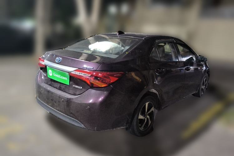 Used Toyota Levin 2017 Revised Dual-Engine 1.8H GS E-CVT Elite Sunroof Version China V Standard Rear Right 45 Deg