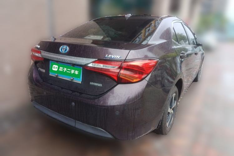 Used Toyota Levin 2017 Revised Dual-Engine 1.8H GS E-CVT Elite Sunroof Version China V Standard Rear Right 45 Deg