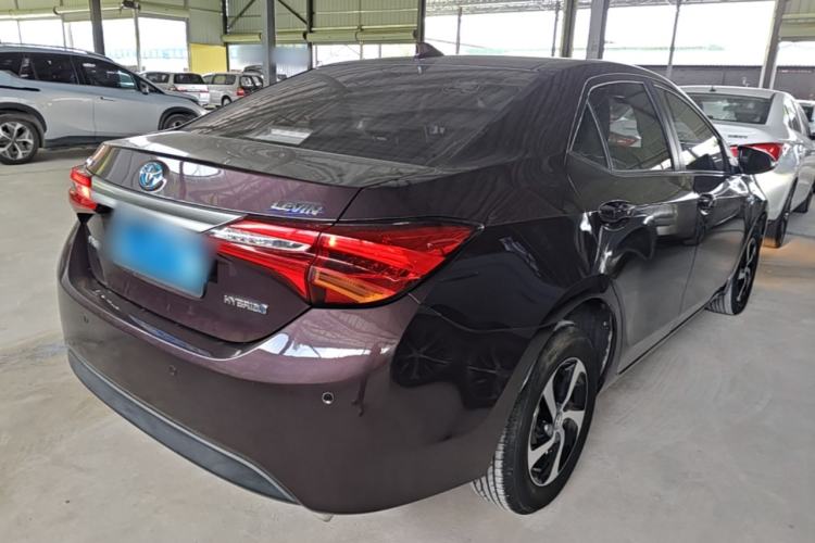 Used Toyota Levin 2017 Revised Dual-Engine 1.8H GS E-CVT Elite Sunroof Version China V Standard Rear Right 45 Deg