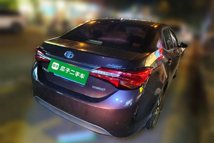 Used Toyota Levin 2017 Revised Dual-Engine 1.8H GS E-CVT Elite Sunroof Version China V Standard Rear Right 45 Deg