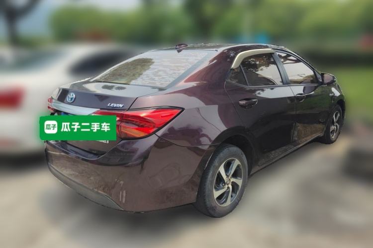 Used Toyota Levin 2017 Revised Dual-Engine 1.8H GS E-CVT Elite Sunroof Version China V Standard Rear Right 45 Deg