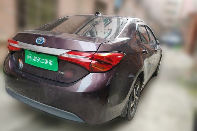 Used Toyota Levin 2017 Revised Dual-Engine 1.8H GS E-CVT Elite Sunroof Version China V Standard Rear Right 45 Deg