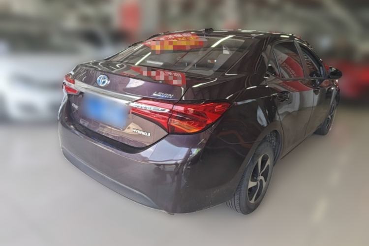 Used Toyota Levin 2017 Revised Dual-Engine 1.8H GS E-CVT Elite Sunroof Version China V Standard Rear Right 45 Deg