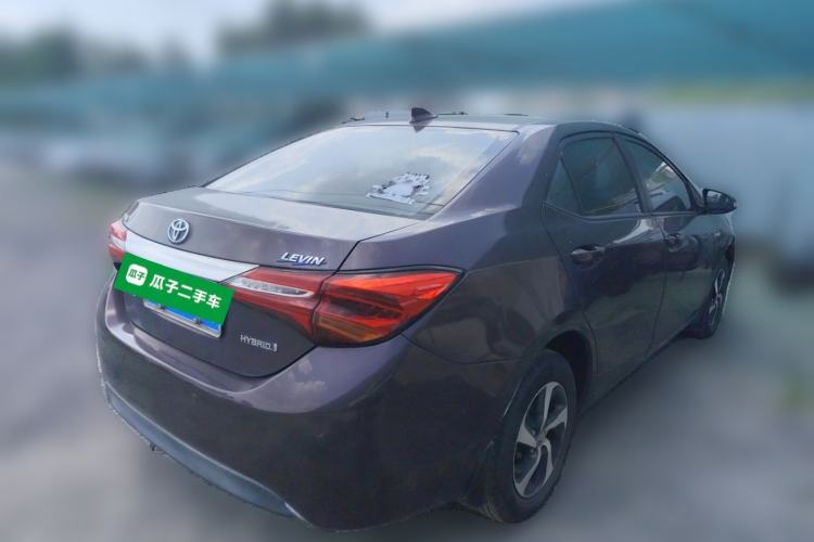 Used Toyota Levin 2017 Revised Dual-Engine 1.8H GS E-CVT Elite Sunroof Version China V Standard Rear Right 45 Deg