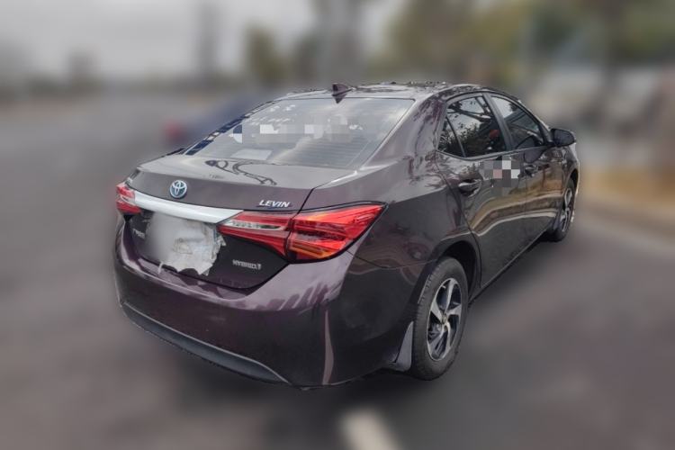 Used Toyota Levin 2017 Revised Dual-Engine 1.8H GS E-CVT Elite Sunroof Version China V Standard Rear Right 45 Deg