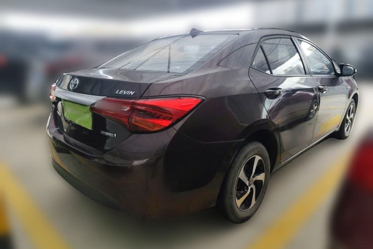Used Toyota Levin 2017 Revised Dual-Engine 1.8H GS E-CVT Elite Sunroof Version China V Standard Rear Right 45 Deg