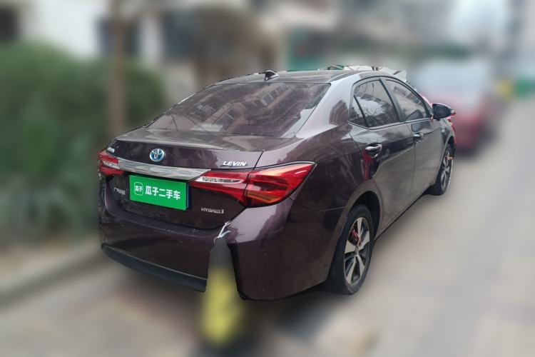 Used Toyota Levin 2017 Revised Dual-Engine 1.8H GS-L E-CVT Leading Edition China V Standard Rear Right 45 Deg