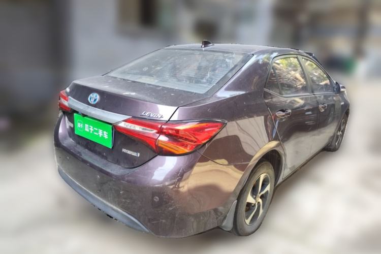 Used Toyota Levin 2017 Revised Dual-Engine 1.8H GS E-CVT Elite Sunroof Version China V Standard Rear Right 45 Deg