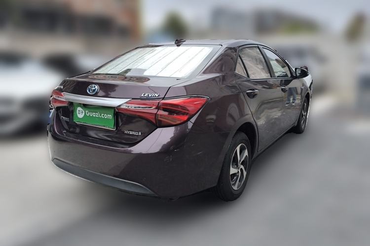 Used Toyota Levin 2017 Revised Dual-Engine 1.8H GS E-CVT Elite Sunroof Version China V Standard Rear Right 45 Deg