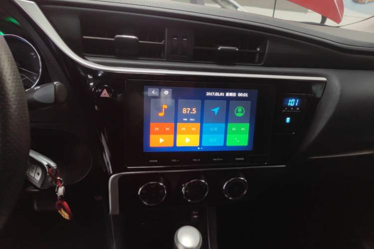 Used Toyota Levin 2017 Revised 185T CVT Elite Edition China V Standard Audio And AC Panel