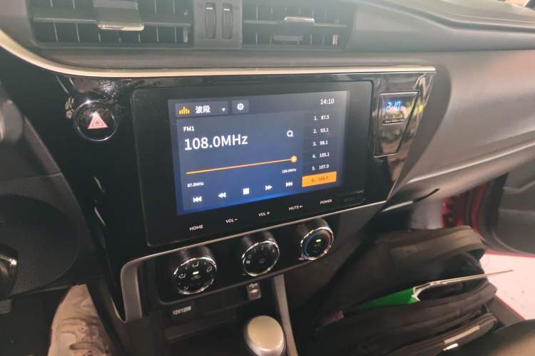 Used Toyota Levin 2017 Revised 185T CVT Elite Edition China V Standard Audio And AC Panel