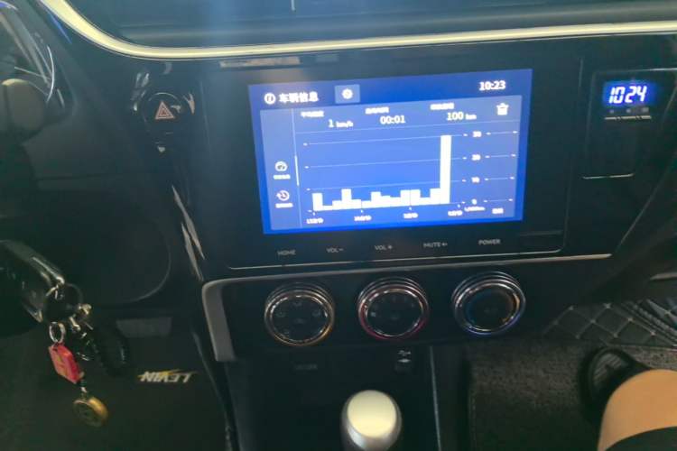 Used Toyota Levin 2017 Revised 185T CVT Elite Edition China V Standard Audio And AC Panel