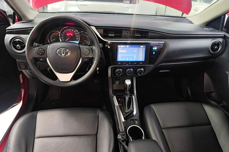 Used Toyota Levin 2017 Revised 185T CVT Elite Edition China V Standard Audio And AC Panel