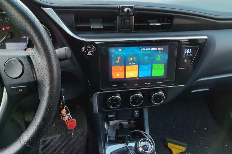 Used Toyota Levin 2017 Revised 185T Manual Elite Edition China V Standard Audio And AC Panel