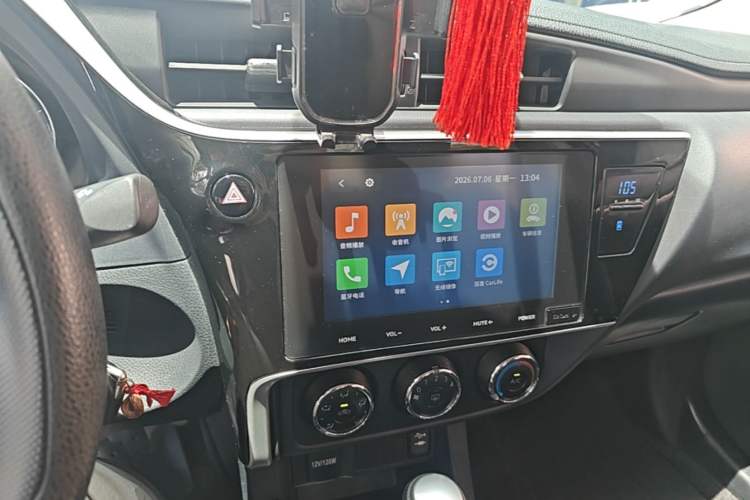 Used Toyota Levin 2017 Revised 185T CVT Elite Edition China V Standard Audio And AC Panel