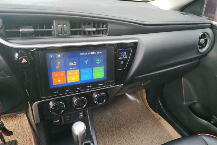 Used Toyota Levin 2017 Revised Version 185T CVT Elite Edition China VI Standard Audio And AC Panel