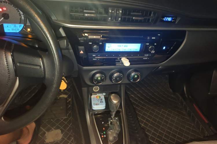 Used Toyota Levin 2017 1.2T G CVT Elite Edition Audio And AC Panel