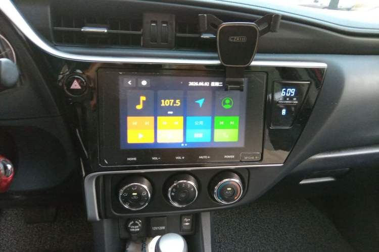 Used Toyota Levin 2017 Revised 185T CVT Elite Edition China V Standard Audio And AC Panel