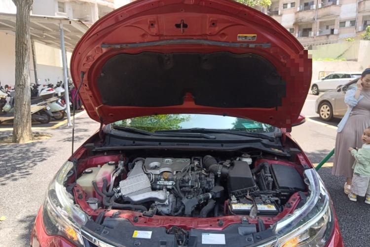 Used Toyota Levin 2017 Revised Version 185T CVT Elite Edition China VI Standard Engine Bay