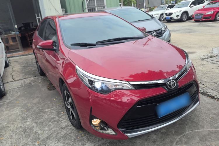 Used Toyota Levin 2017 Revised 185T CVT Elite Edition China V Standard Front Right 45 Deg