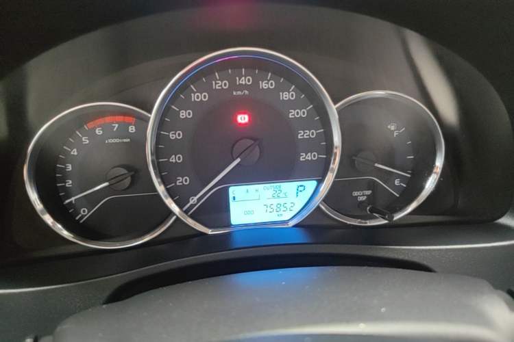 Used Toyota Levin 2017 Revised 185T CVT Elite Edition China V Standard Instrument Cluster