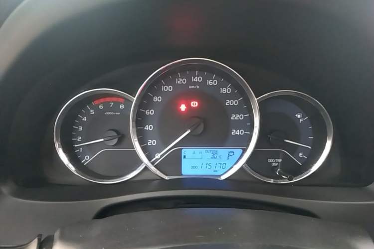 Used Toyota Levin 2017 Revised 185T CVT Elite Edition China V Standard Instrument Cluster