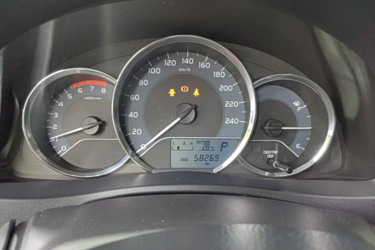 Used Toyota Levin 2017 Revised 185T CVT Elite Edition China V Standard Instrument Cluster