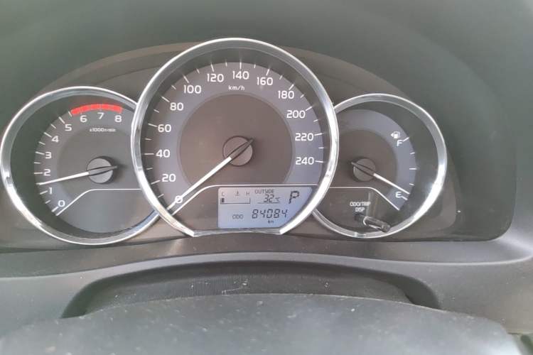 Used Toyota Levin 2017 Revised 185T CVT Elite Edition China V Standard Instrument Cluster