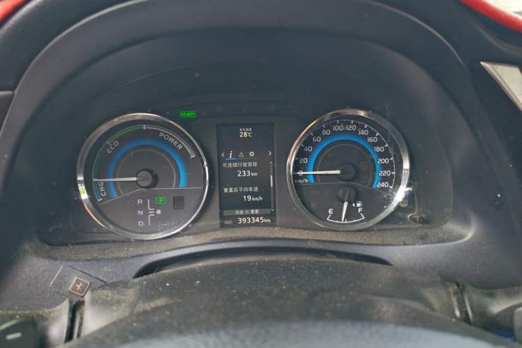 Used Toyota Levin 2017 Revised Dual-Engine 1.8H GS E-CVT Elite Sunroof Version China V Standard Instrument Cluster