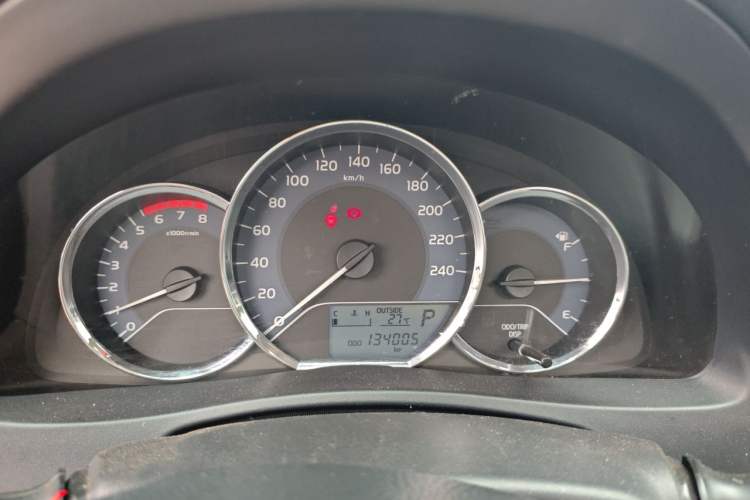 Used Toyota Levin 2017 Revised Version 185T CVT Elite Edition China VI Standard Instrument Cluster