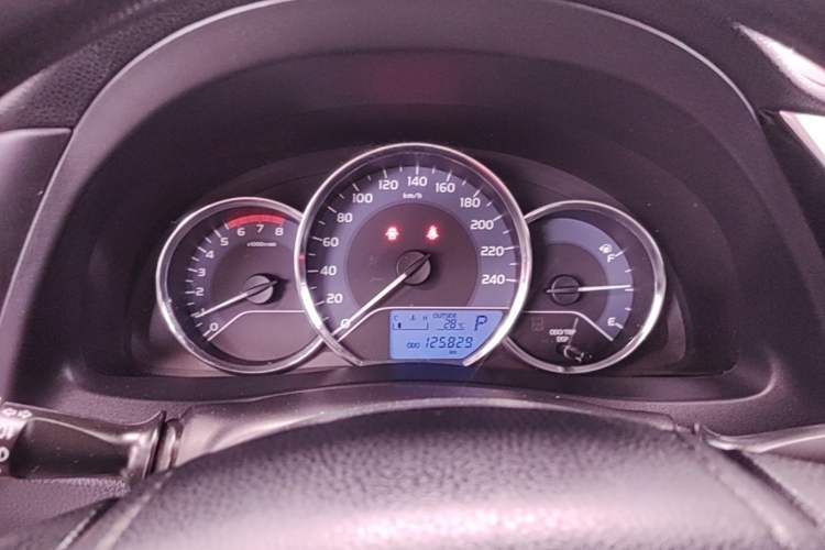 Used Toyota Levin 2017 Revised 185T CVT Elite Edition China V Standard Instrument Cluster