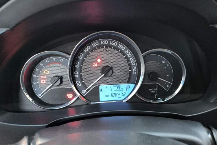 Used Toyota Levin 2017 1.2T G CVT Elite Edition Instrument Cluster