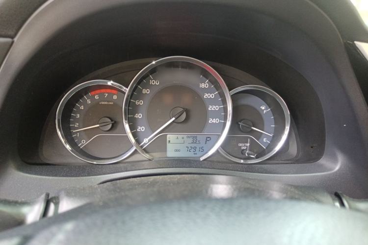Used Toyota Levin 2017 Revised Version 185T CVT Elite Edition China VI Standard Instrument Cluster