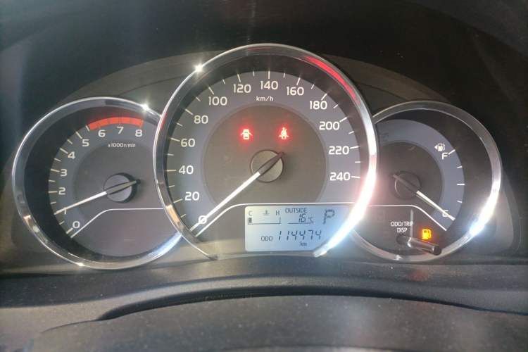 Used Toyota Levin 2017 Revised 185T CVT Elite Edition China V Standard Instrument Cluster