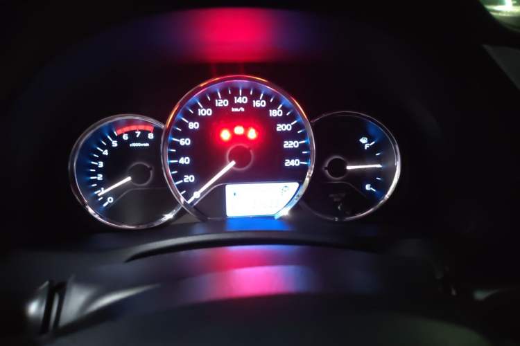 Used Toyota Levin 2017 Revised 185T CVT Elite Edition China V Standard Instrument Cluster