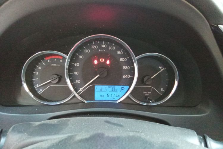 Used Toyota Levin 2017 Revised 185T CVT Elite Edition China V Standard Instrument Cluster