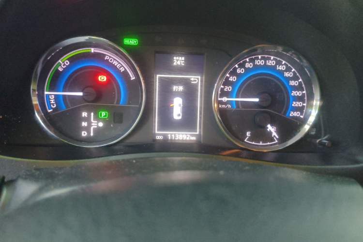 Used Toyota Levin 2017 Revised Dual-Engine 1.8H GS E-CVT Elite Sunroof Version China V Standard Instrument Cluster